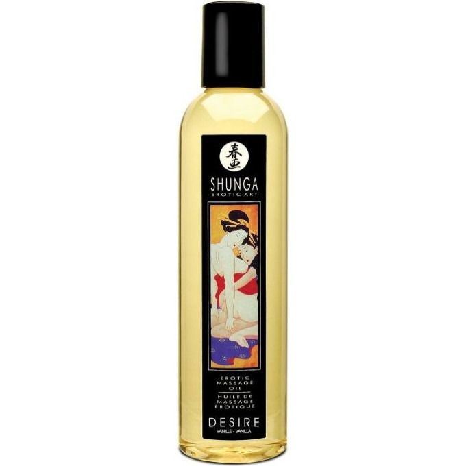 Масло массажное SHUNGA DESIRE - VANILLA (ЖЕЛАНИЕ - ВАНИЛЬ) 1001 SG